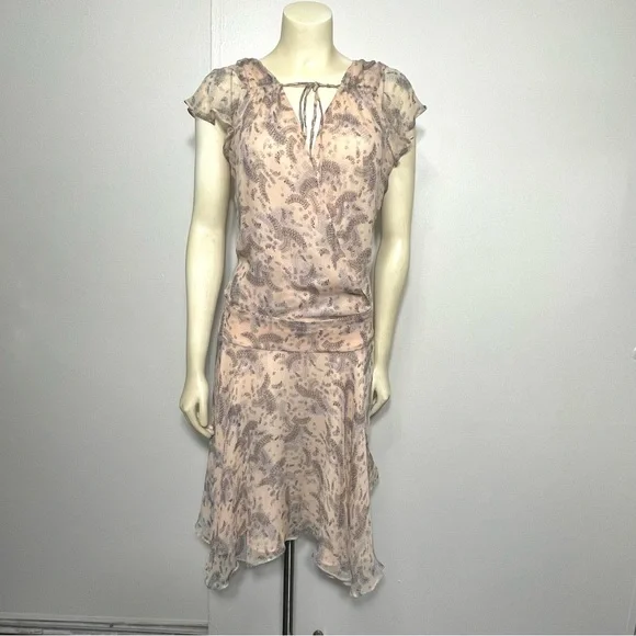 reiss drop waist dress Living In Love Dusty Rose Pink Babydoll Dress – Shop the Mint main image 0